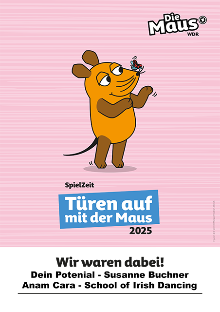 Teilnahmebestätigung von der Sendung mit der Maus 2025